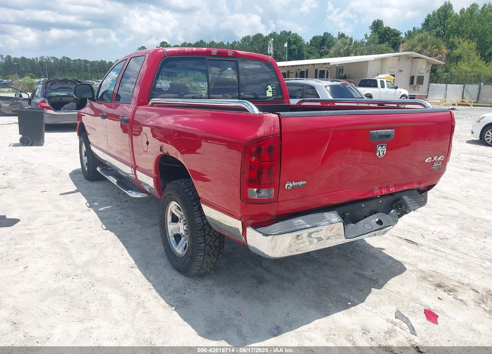 2005 DODGE RAM 1500 SLT/LARAMIE VIN: 1D7HU18NX5S169280