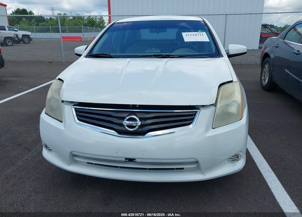 2012 NISSAN SENTRA VIN: 3N1AB6AP3CL720223