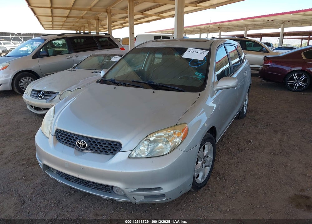 2003 TOYOTA MATRIX XRS VIN: 2T1KY38E43C049330