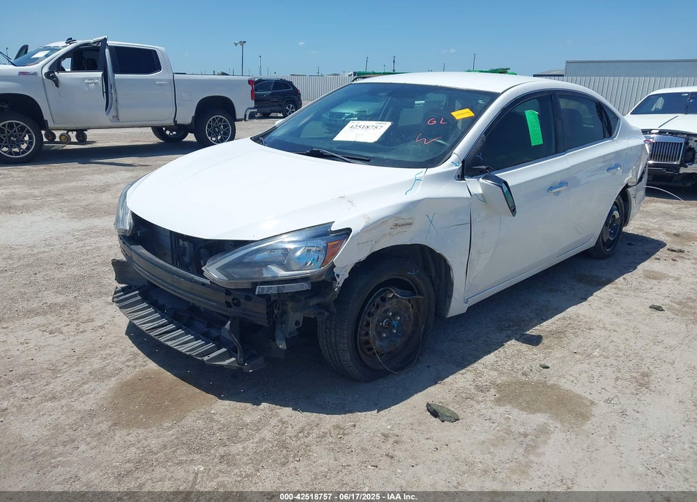 2017 NISSAN SENTRA VIN: 3N1AB7APXHY274782