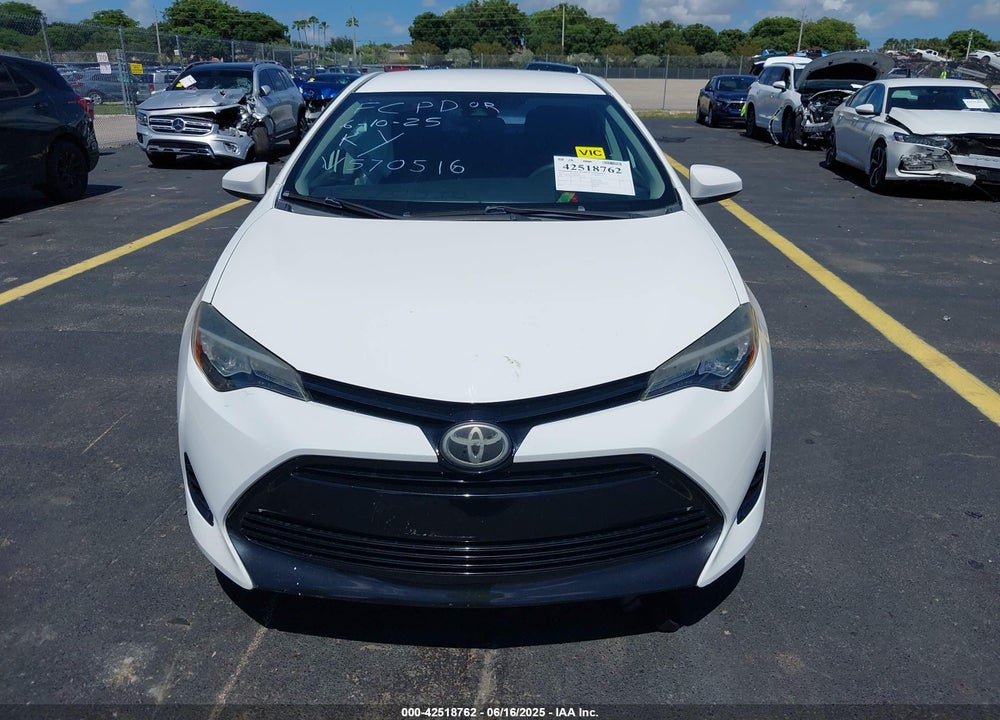 2017 TOYOTA COROLLA VIN: 5YFBURHE7HP570516