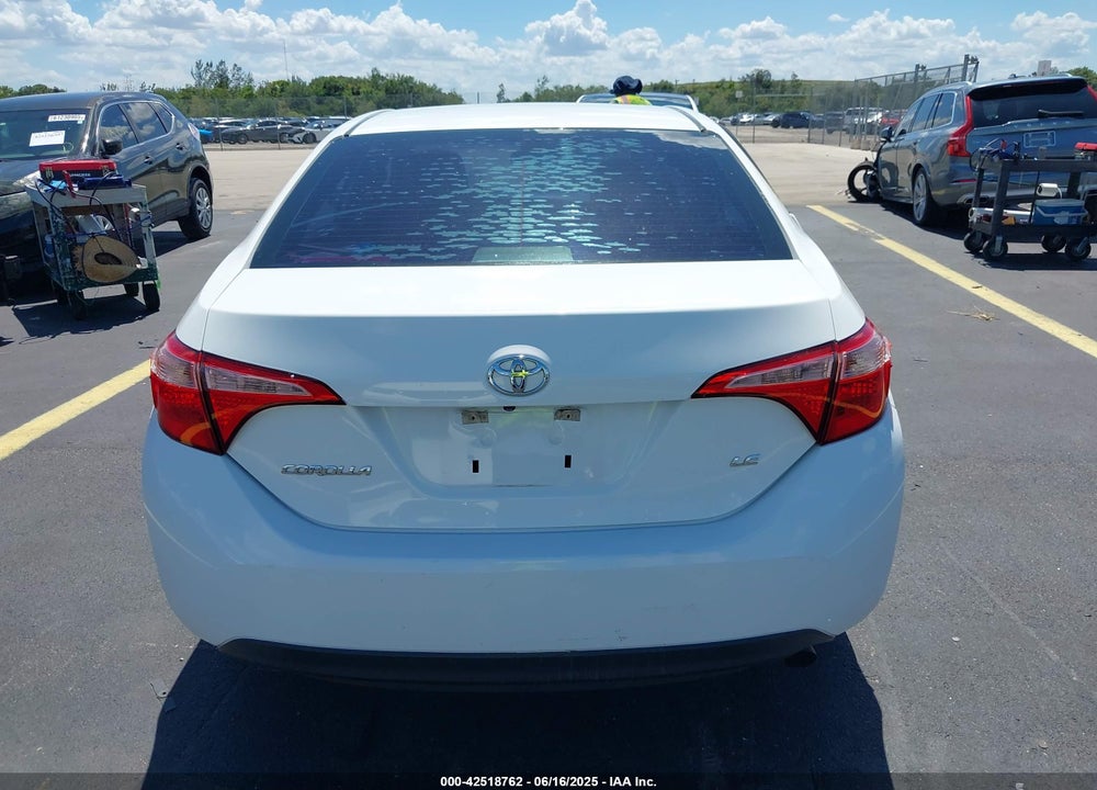 2017 TOYOTA COROLLA VIN: 5YFBURHE7HP570516