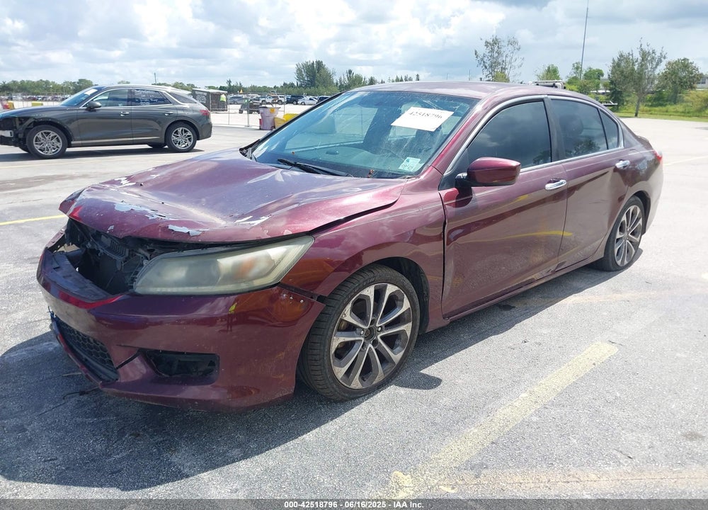 2014 HONDA ACCORD VIN: 1HGCR2F54EA189529