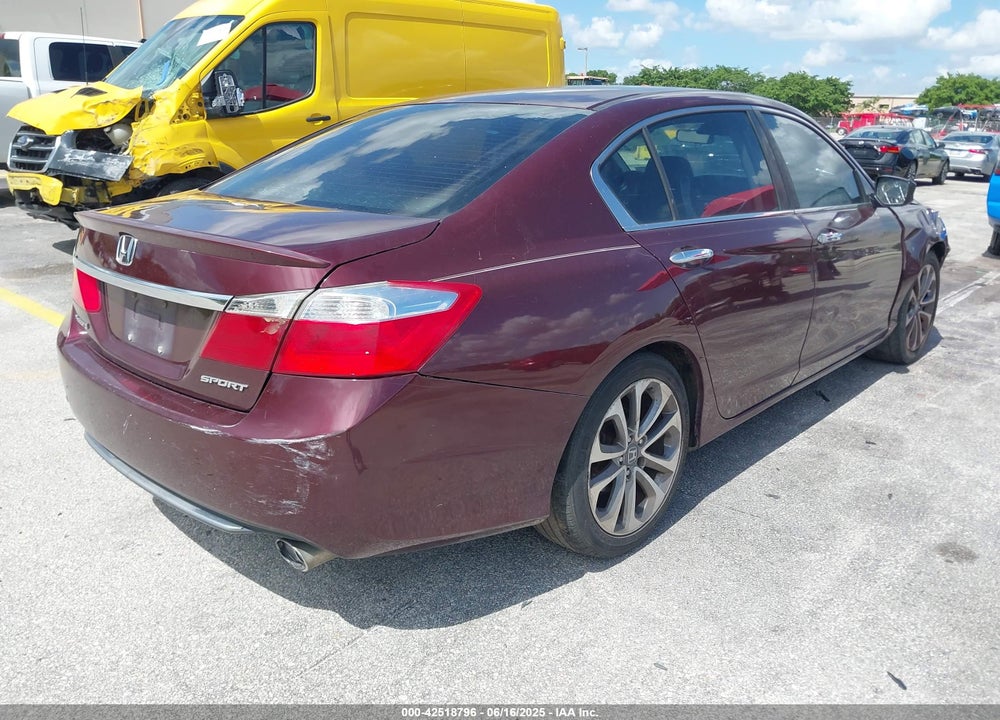 2014 HONDA ACCORD VIN: 1HGCR2F54EA189529