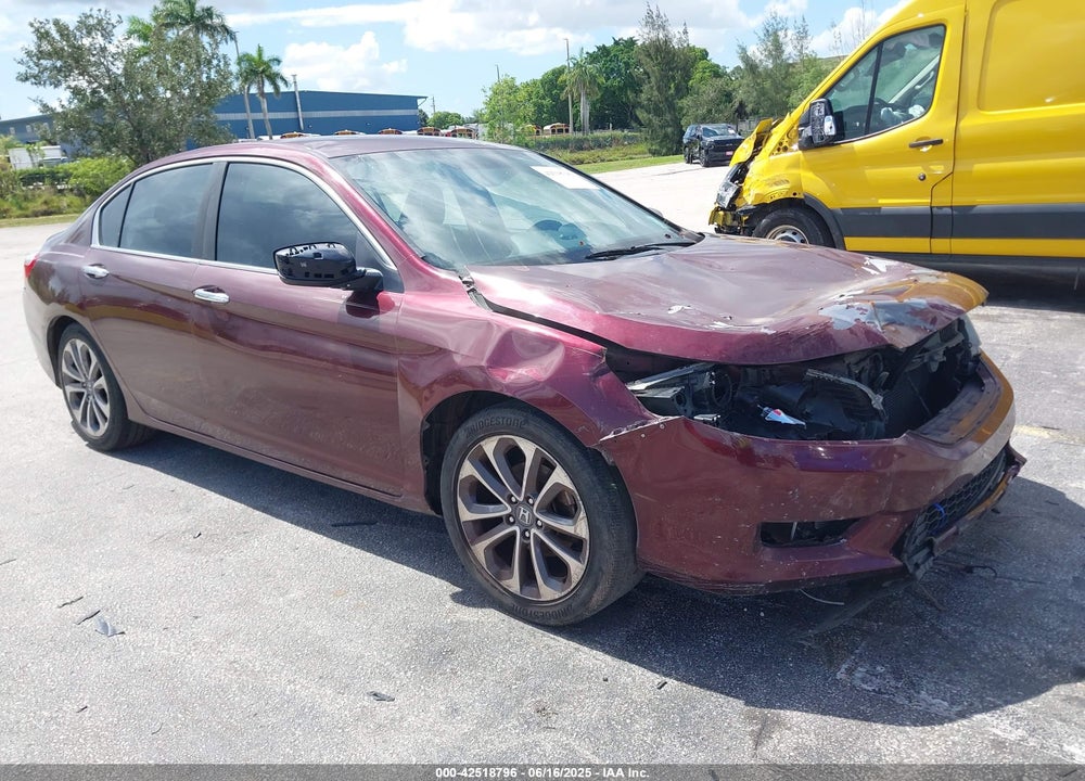 2014 HONDA ACCORD VIN: 1HGCR2F54EA189529