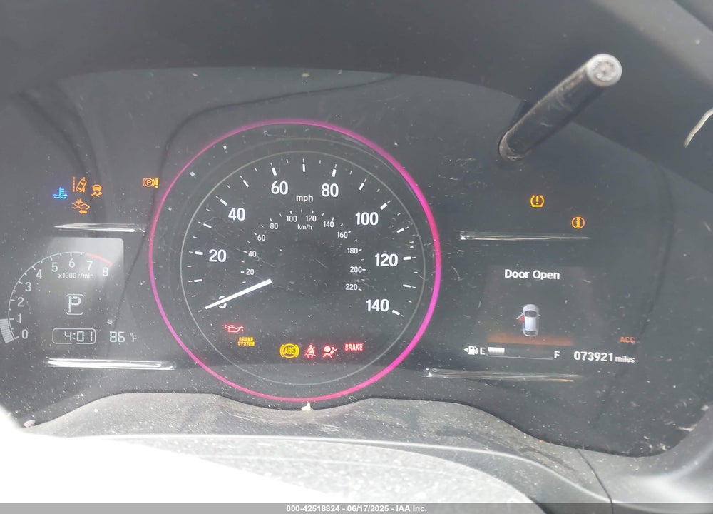2019 HONDA HR-V VIN: 3CZRU6H5XKM701203