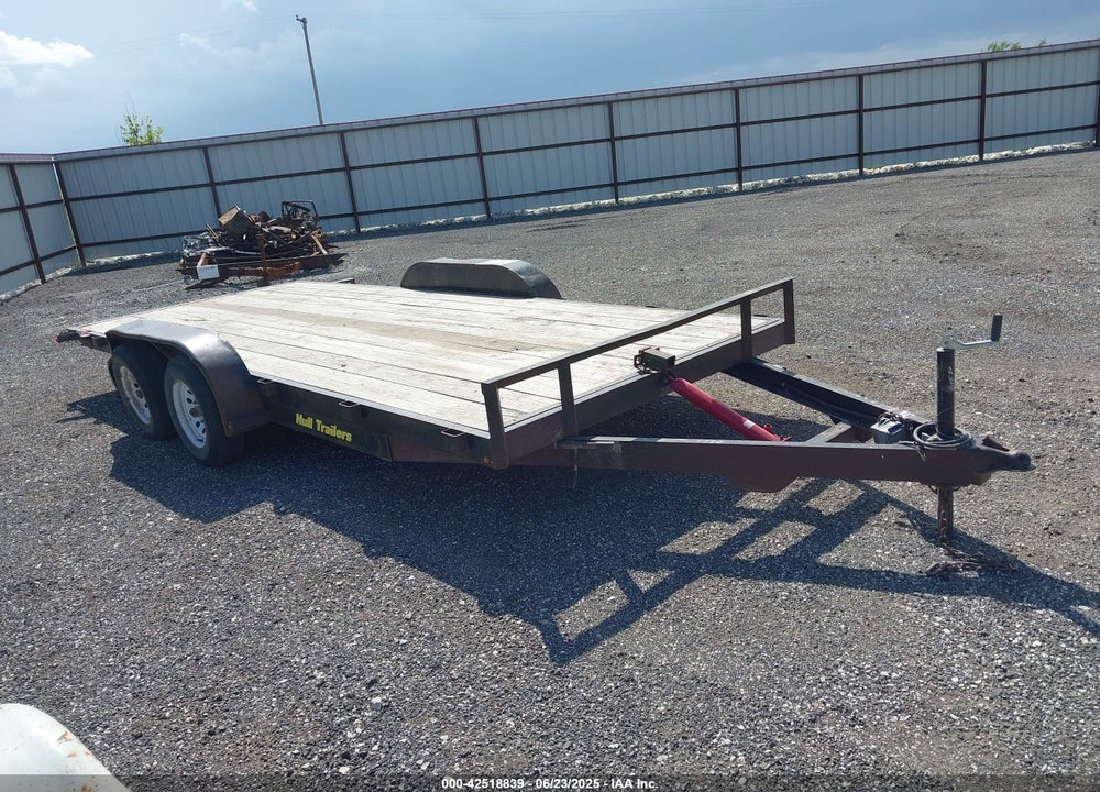 2011 HULL TRAILER VIN: 53MTM1826BB000341