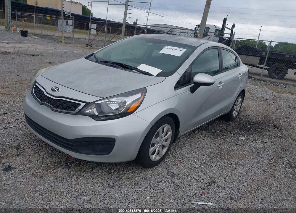 2013 KIA RIO EX VIN: KNADN4A32D6310234