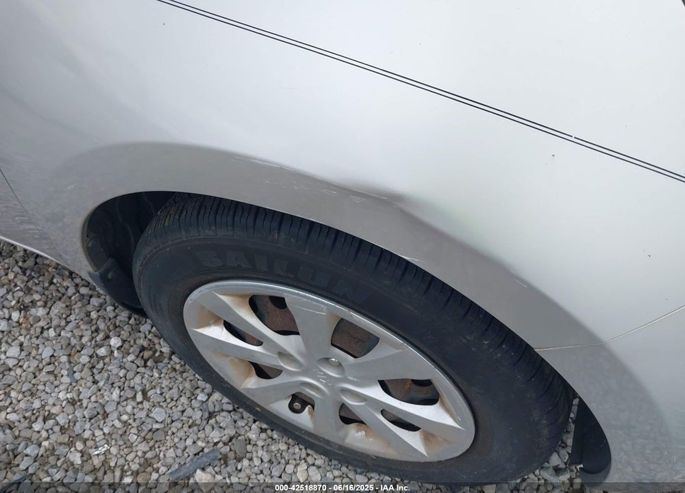 2013 KIA RIO EX VIN: KNADN4A32D6310234