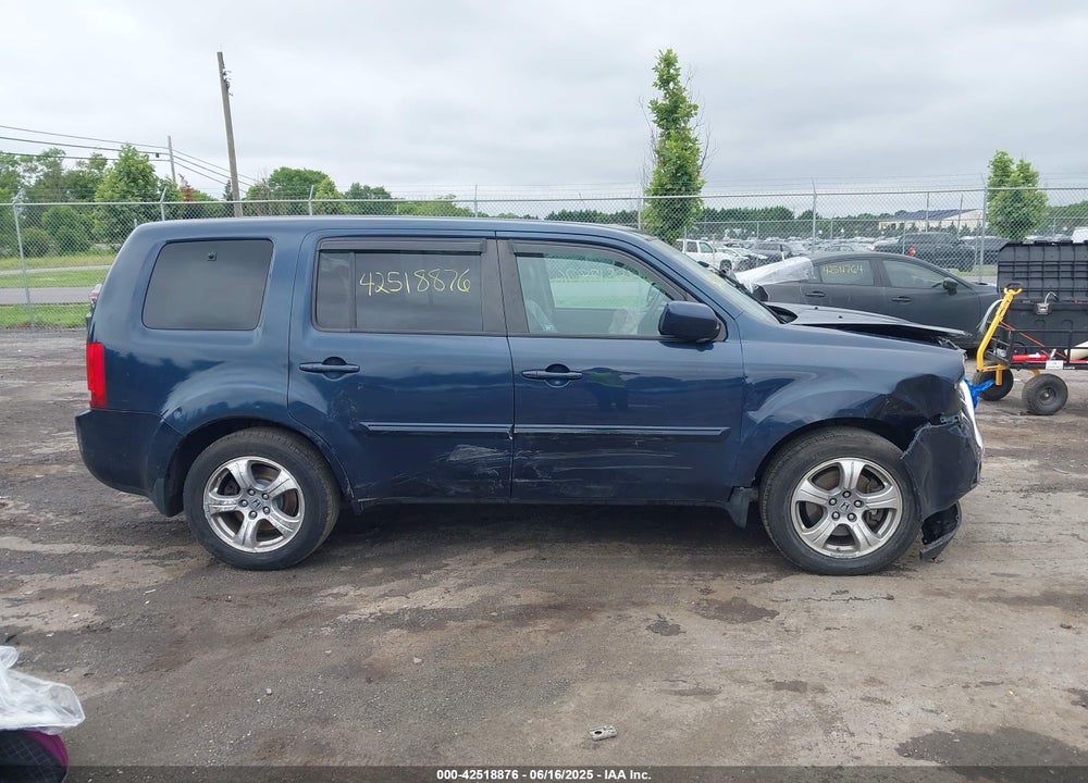 2012 HONDA PILOT EX-L VIN: 5FNYF4H50CB011630
