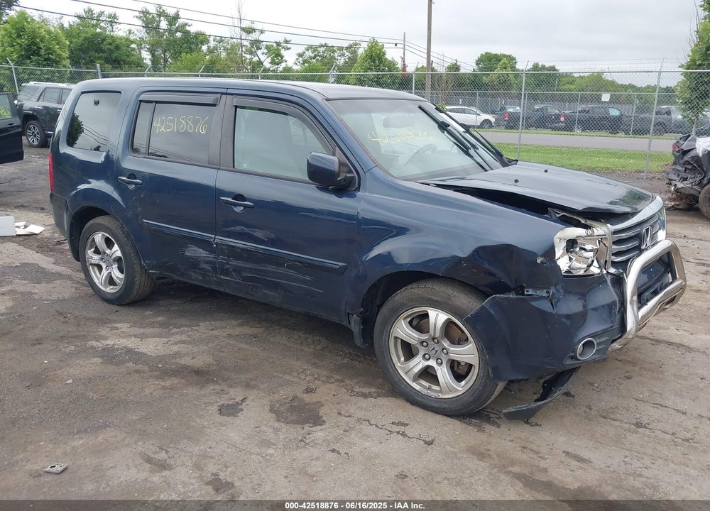 2012 HONDA PILOT EX-L VIN: 5FNYF4H50CB011630