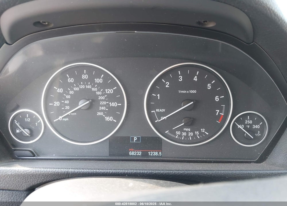 2013 BMW 3 SERIES VIN: WBA3B3C5XDJ976283