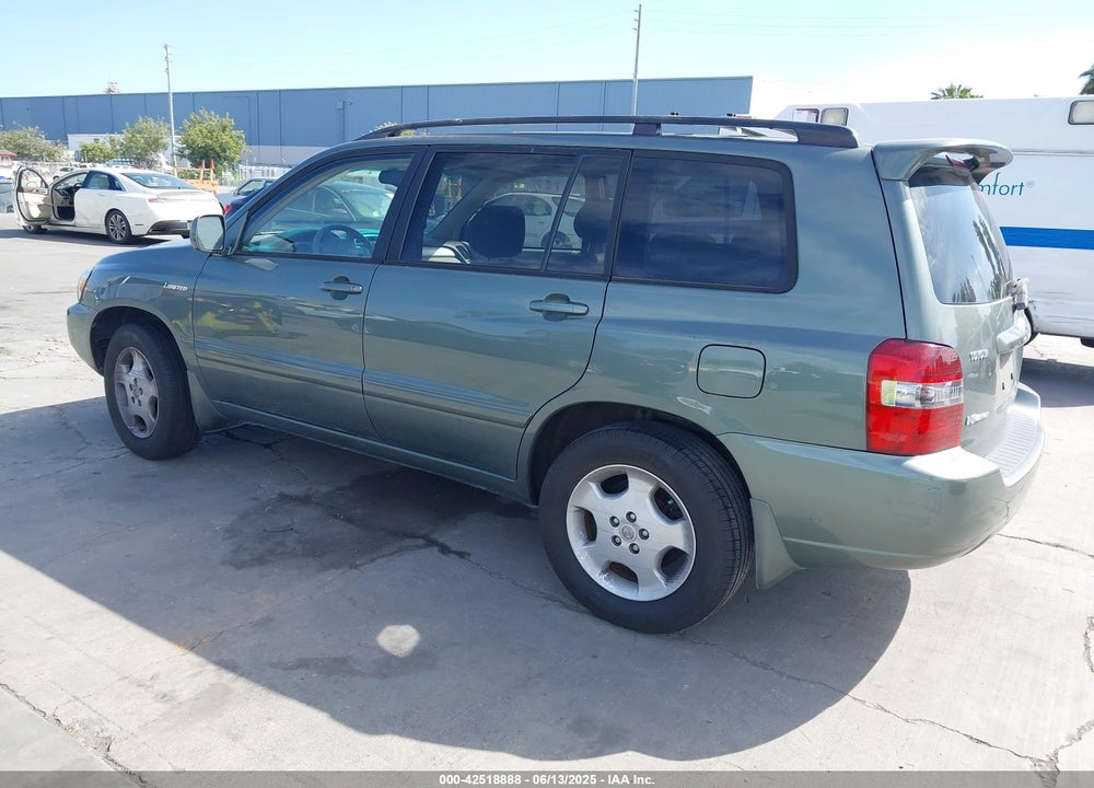 2004 TOYOTA HIGHLANDER LIMITED V6 VIN: JTEEP21A040026491