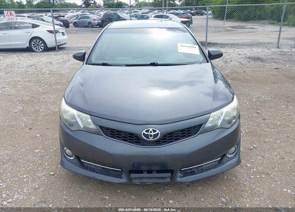 2012 TOYOTA CAMRY SE VIN: 4T1BF1FK7CU154090