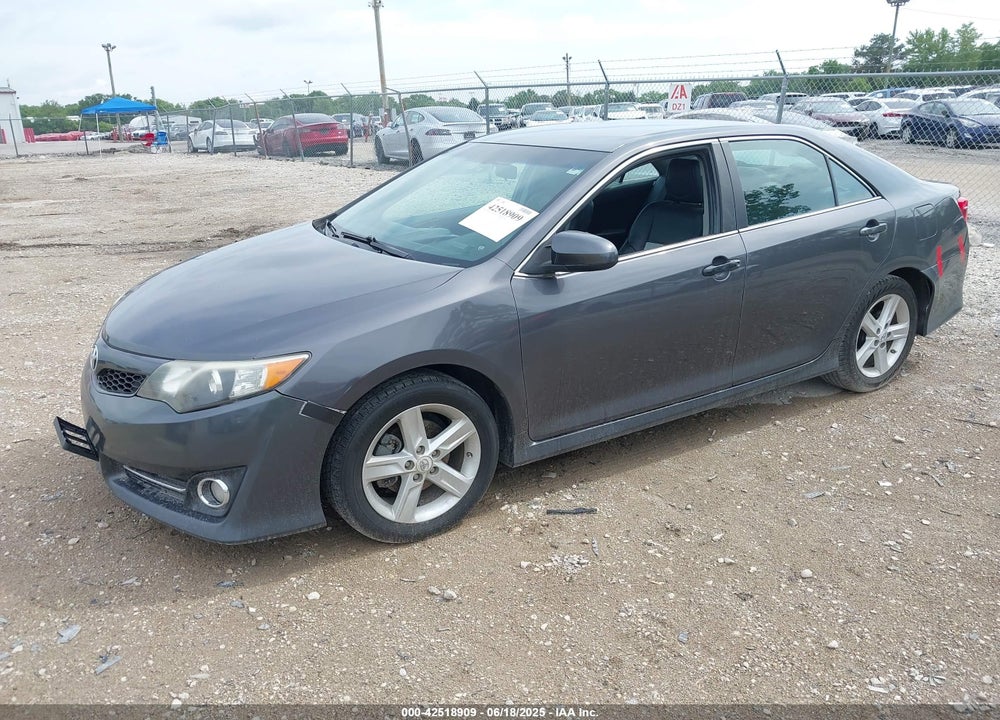 2012 TOYOTA CAMRY SE VIN: 4T1BF1FK7CU154090