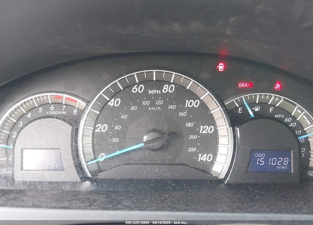 2012 TOYOTA CAMRY SE VIN: 4T1BF1FK7CU154090
