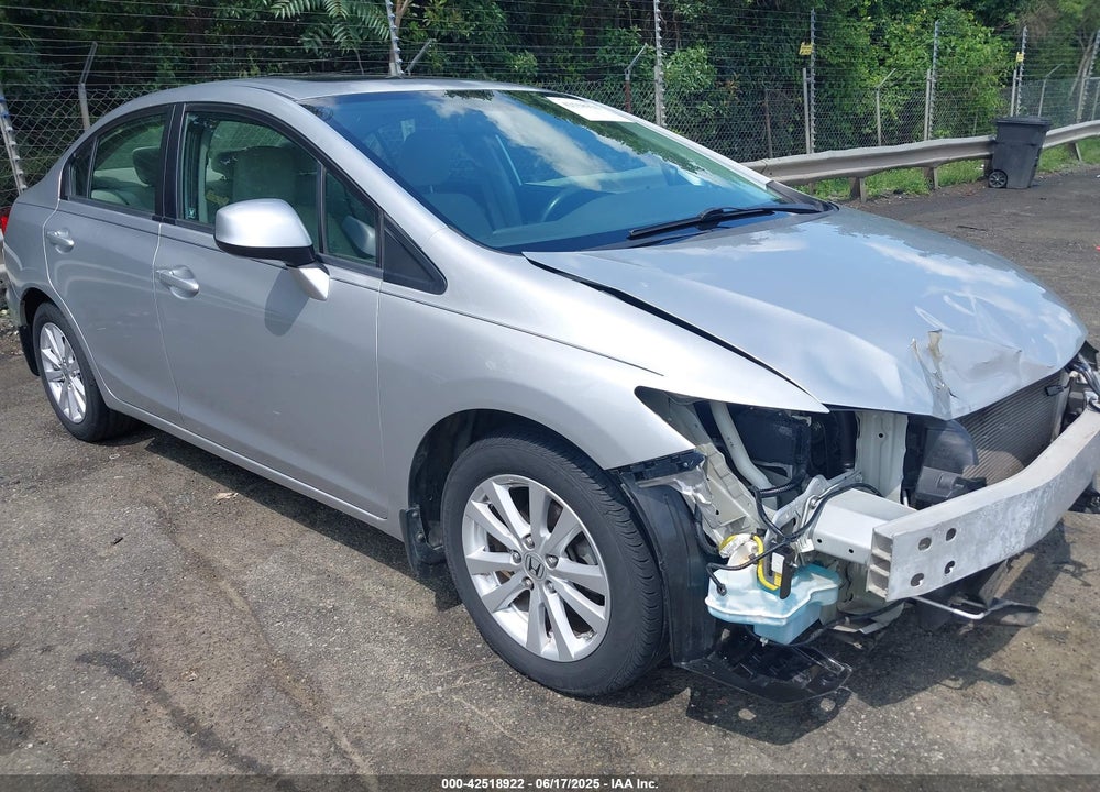 2012 HONDA CIVIC EX VIN: 2HGFB2F83CH319875