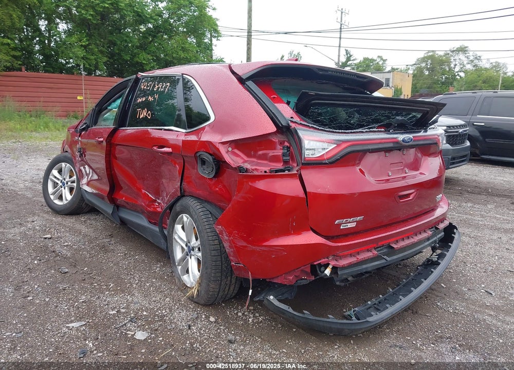 2016 FORD EDGE VIN: 2FMPK4J95GBB88189