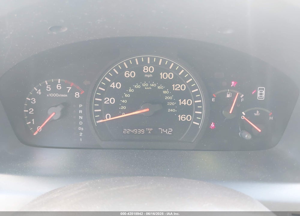 2005 HONDA ACCORD 2.4 EX VIN: 1HGCM56865A144165