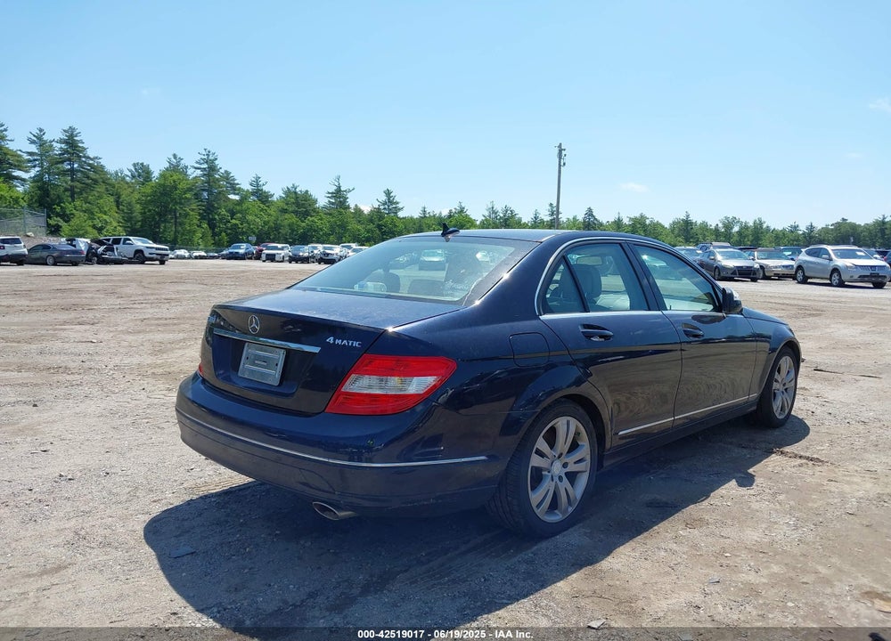 2010 MERCEDES-BENZ C 300 VIN: WDDGF8BBXAF448776