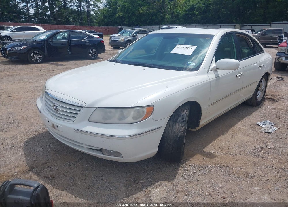 2006 HYUNDAI AZERA LIMITED/SE VIN: KMHFC46F66A098423
