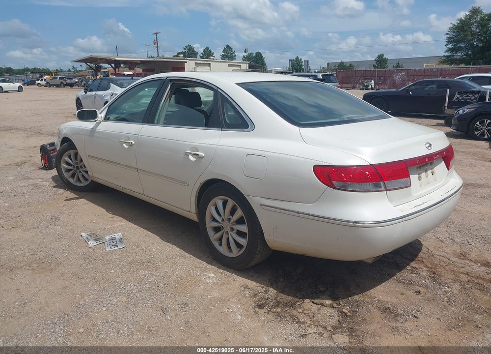 2006 HYUNDAI AZERA LIMITED/SE VIN: KMHFC46F66A098423