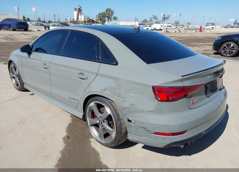 2020 AUDI S3 PREMIUM PLUS TFSI QUATTRO S TRONIC VIN: WAUE1GFF6LA070766