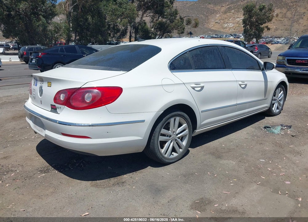 2010 VOLKSWAGEN CC SPORT VIN: WVWML7AN2AE513377