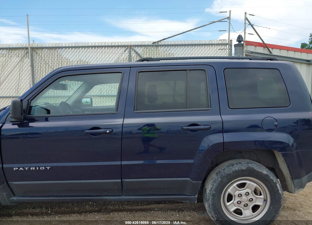 2016 JEEP PATRIOT VIN: 1C4NJRBB9GD690212