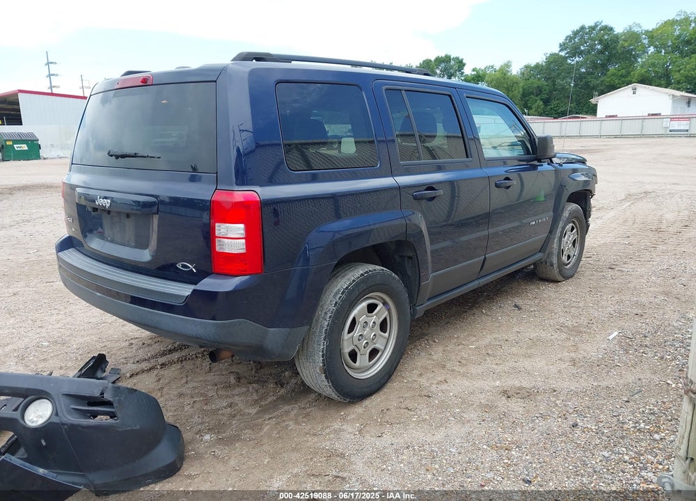 2016 JEEP PATRIOT VIN: 1C4NJRBB9GD690212