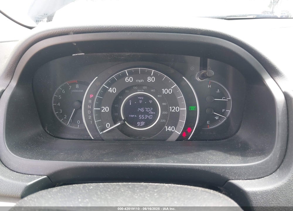2013 HONDA CR-V VIN: 2HKRM4H3XDH631235