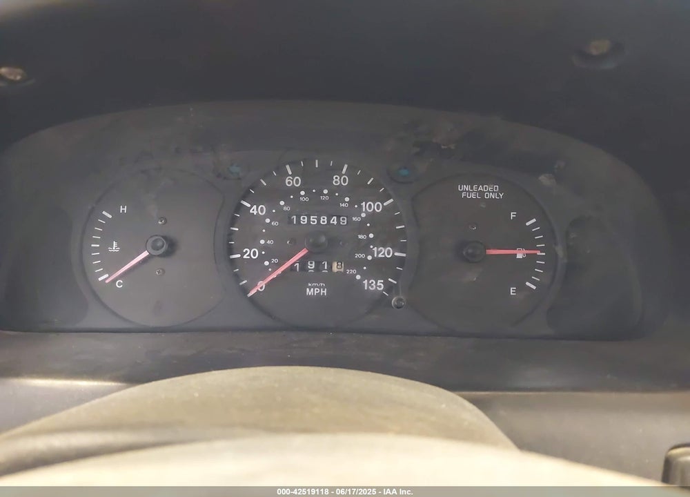 2000 KIA SEPHIA LS/LS W/POWER PKG VIN: KNAFB1214Y5899800