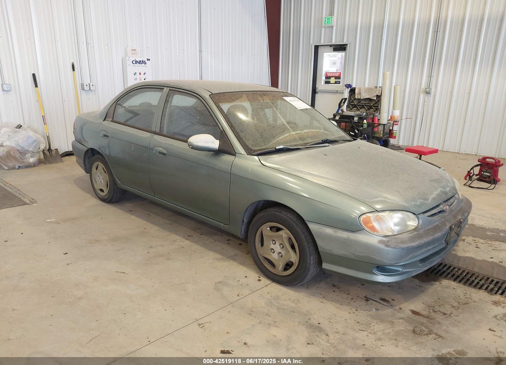 2000 KIA SEPHIA LS/LS W/POWER PKG VIN: KNAFB1214Y5899800