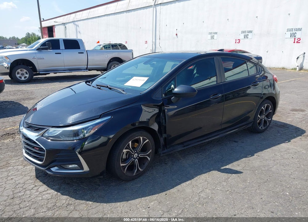 2019 CHEVROLET CRUZE VIN: 3G1BE6SM0KS529689