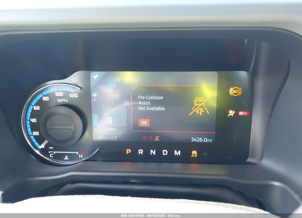 2024 FORD BRONCO VIN: 1FMDE1AH3RLB44629