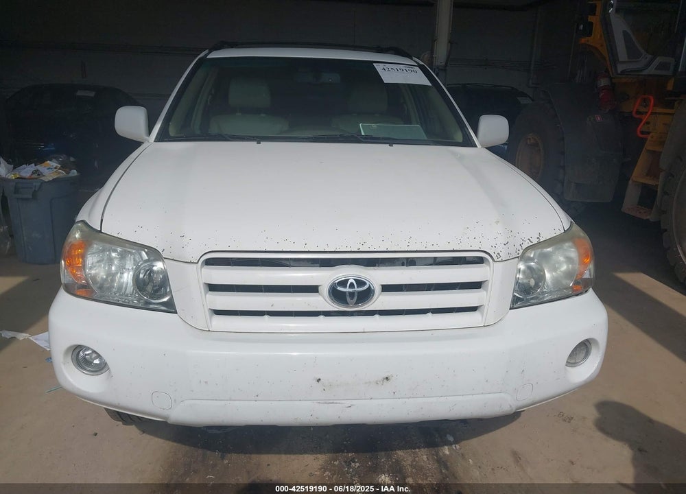2007 TOYOTA HIGHLANDER VIN: JTEEP21A170193169