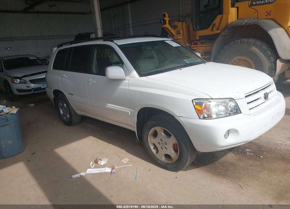 2007 TOYOTA HIGHLANDER VIN: JTEEP21A170193169