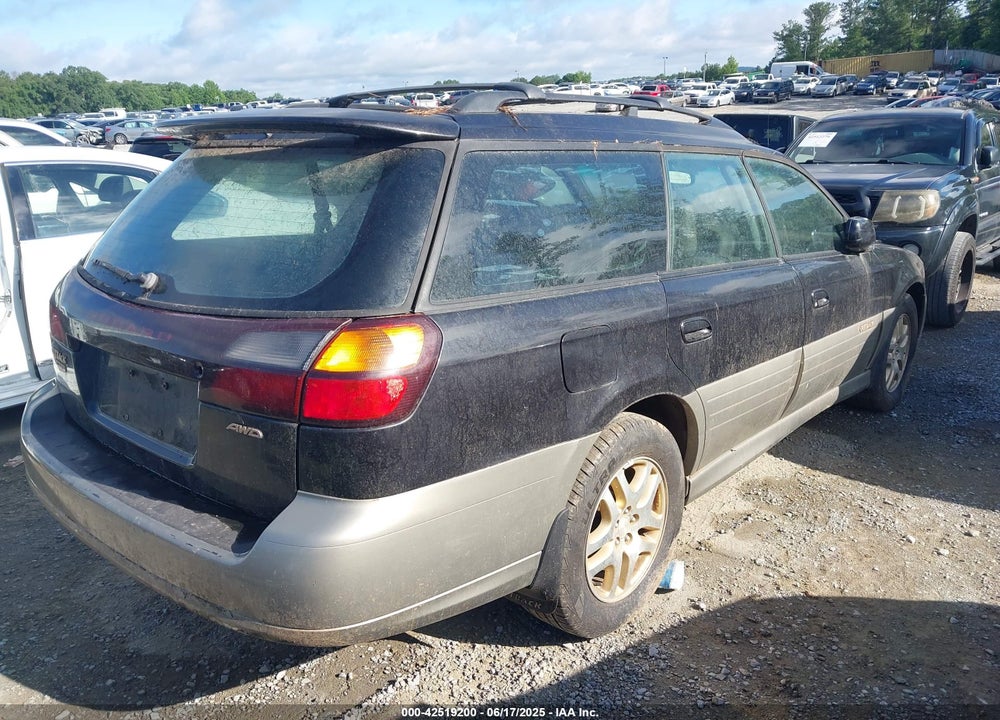 2001 SUBARU OUTBACK LIMITED VIN: 4S3BH686917669423