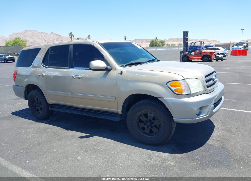 2004 TOYOTA SEQUOIA SR5 V8 VIN: 5TDZT34A54S236455