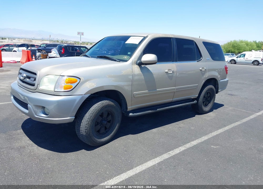 2004 TOYOTA SEQUOIA SR5 V8 VIN: 5TDZT34A54S236455