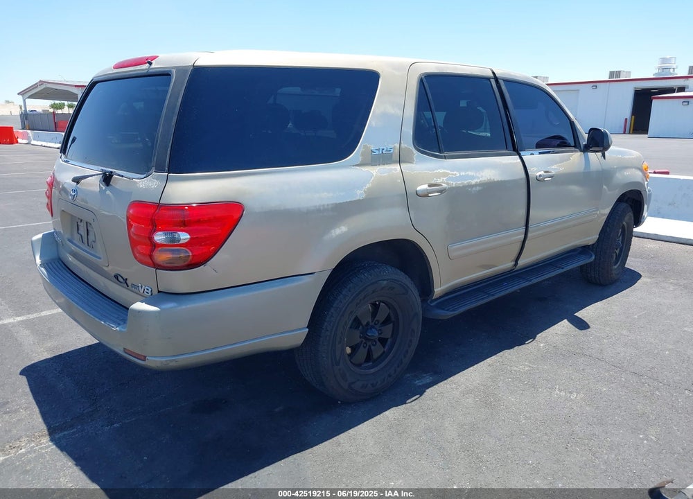 2004 TOYOTA SEQUOIA SR5 V8 VIN: 5TDZT34A54S236455