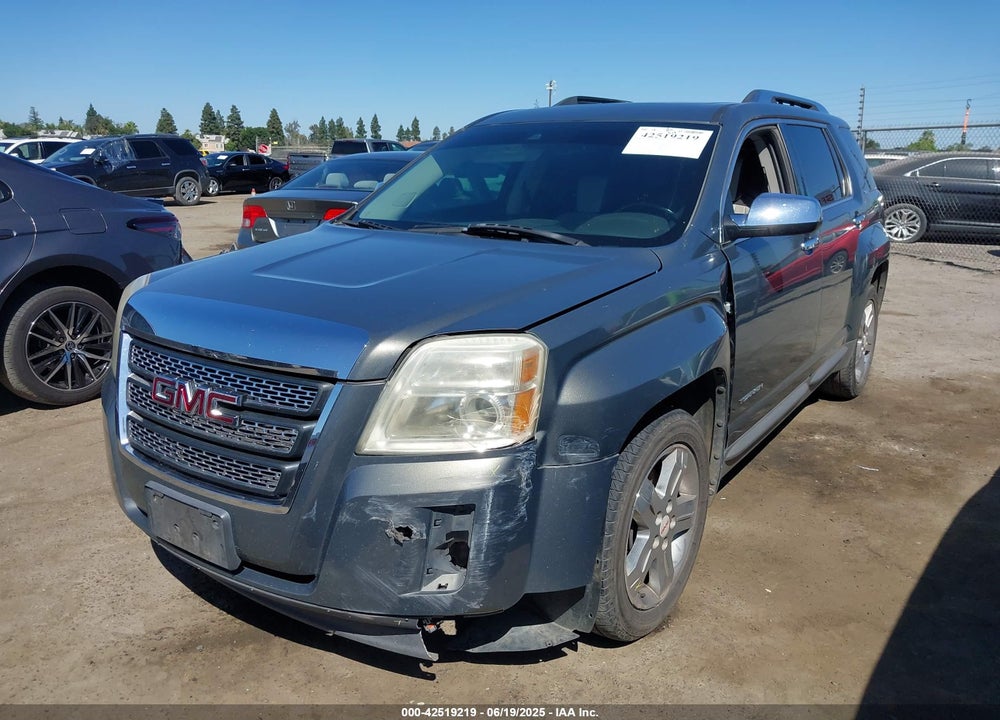 2013 GMC TERRAIN SLT-2 VIN: 2GKALWEK5D6372363
