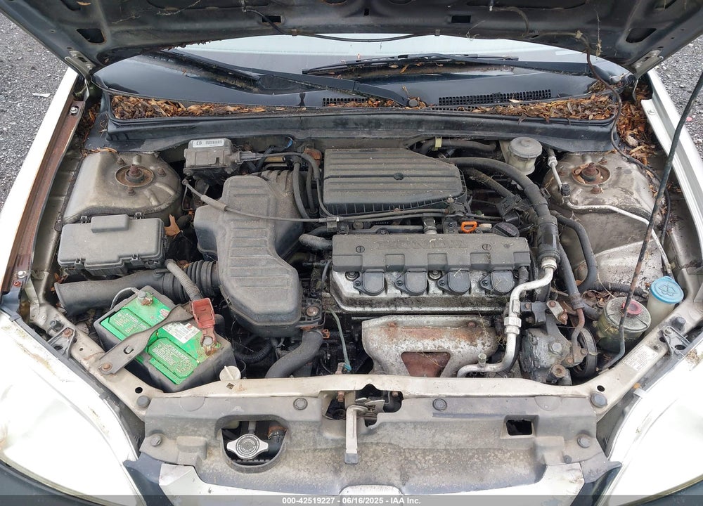 2003 HONDA CIVIC LX VIN: 1HGEM22513L057357