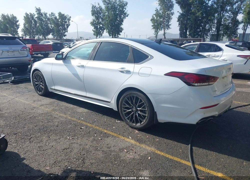 2018 GENESIS G80 VIN: KMHGN4JB7JU230437
