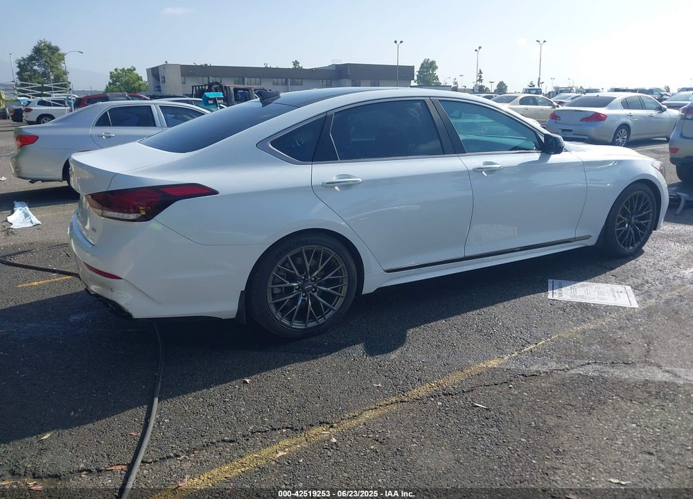 2018 GENESIS G80 VIN: KMHGN4JB7JU230437