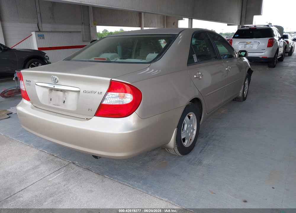 2003 TOYOTA CAMRY LE V6 VIN: 4T1BF32K13U048509