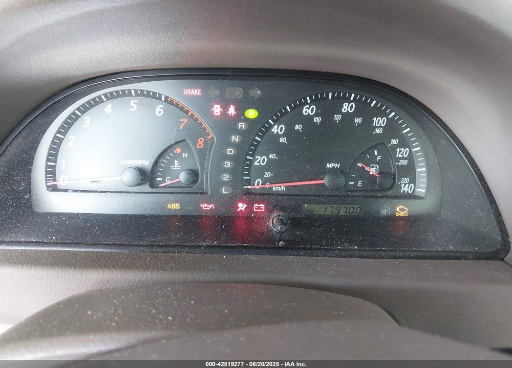 2003 TOYOTA CAMRY LE V6 VIN: 4T1BF32K13U048509
