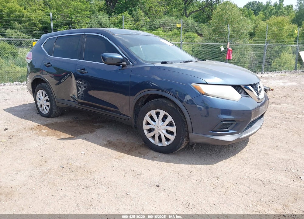 2016 NISSAN ROGUE S VIN: KNMAT2MT5GP651847