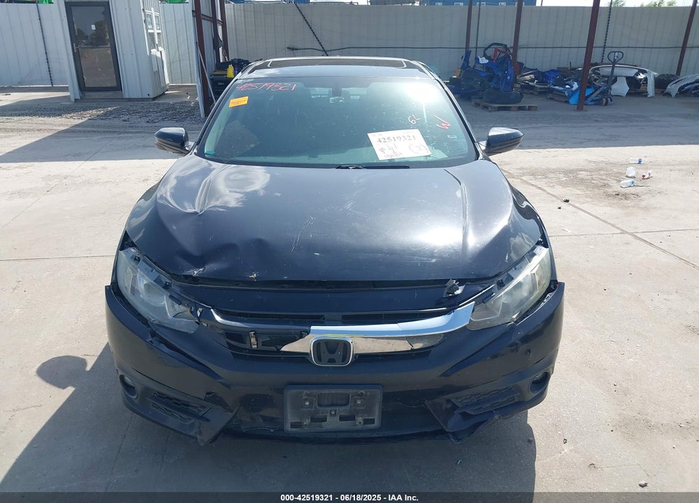2016 HONDA CIVIC VIN: 19XFC1F74GE039641
