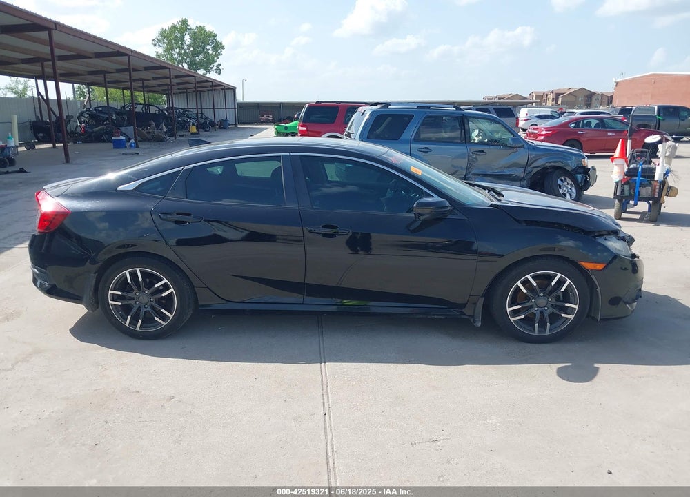 2016 HONDA CIVIC VIN: 19XFC1F74GE039641